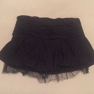Black fancy skirt